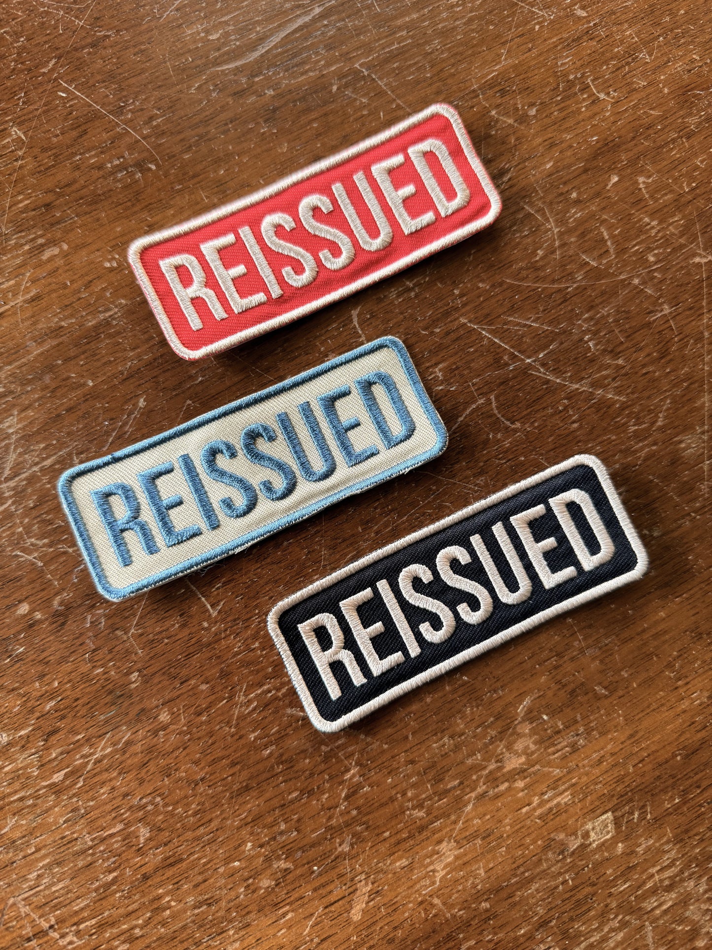 REISSUED Iron-On Patch 3-Pack