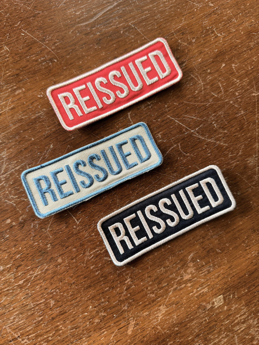 REISSUED Iron-On Patch 3-Pack